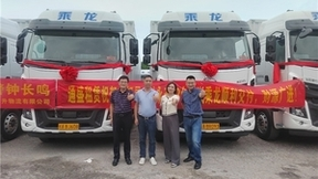 助力广东邮政速递业务，乘龙大单桥批量交付