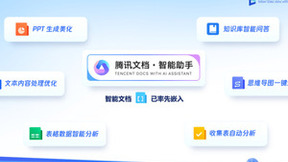 腾讯文档发布多款云智一体生态新品，服务企业和组织数超100万家