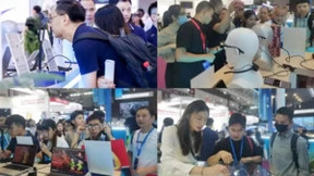 灵犀微光携“真侧投”二维扩瞳新品惊艳亮相2023光博会！