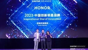 荣耀亮相凯度BrandZ中国品牌盛典，获创新成长明星品牌奖