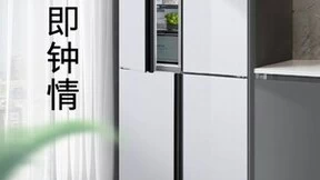 西门子超薄十字星冰箱，以99.99%抗菌率打造家庭“生鲜超市“