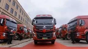 刷新新能源商用车格局，乘龙200台H5换电重卡批量交付