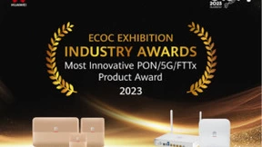 华为FTTR解决方案荣获 ECOC 2023年度最具创新的 PON/5G/FTTx 产品奖