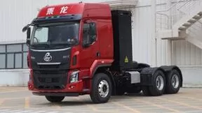 又一地300台交车 乘龙H5换电牵引重卡持续热销