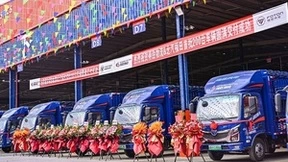 百台混动轻卡交付，福田汽车新能源战略加速推进