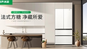 引领消费新风尚 容声打造“年轻人的第一台法式平嵌冰箱”