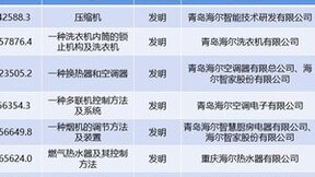 质、量领跑行业！海尔7项专利入选2023年度轻工业专利成果名单
