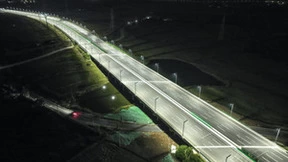 金义中央大道通车│三思智慧综合杆&道路照明系统方案点亮23公里智慧公路