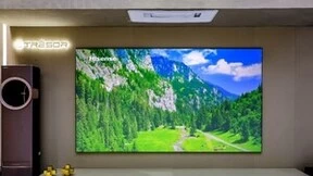 引领客厅的极简美学，海信顶嵌式激光影院S8K惊艳亮相广州设计周