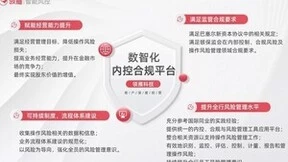 数智化内控合规平台，助力金融机构全面风险管理