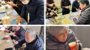 温暖相伴，健康呵护 永和食品开展冬至慰老活动