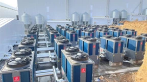 热立方商用热泵采暖项目，助力华北10万㎡养殖基地温暖过冬