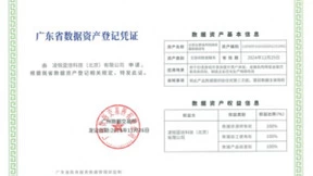 凌锐蓝信数据产品获得数据资产证书，开展数据交易与数据入表服务