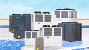 AQUA爱克空气源热泵突破严寒，为游泳池创造舒适恒温环境