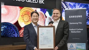 三星8个系列电视机通过TÜV莱茵“产品碳减排“核查