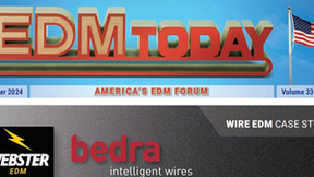 博威合金海外品牌bedra黑金丝 荣登行业大刊《EDM Today》，彰显制造硬实力