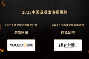 游族荣膺“2023中国游戏出海扬帆奖”两大奖项