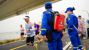 南京半程马拉松盛大开跑 徕克美AED独家赛事支持