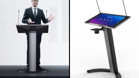 皓丽智慧讲台，会议、培训、演讲多场景全能助手