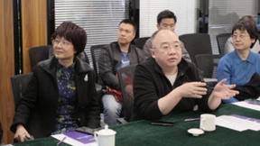 民进代表团一行赴APUS参观调研