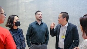 百得胜5级色牢度水漆木皮柜墙门美学浪潮，席卷广州定制家居展
