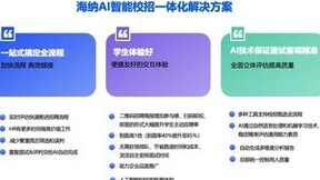 海纳AI面试官发布智能校招一体化解决方案