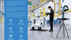 NimbleTrack灵动式三维扫描系统全球首发，领跑工业计量“无线“新时代