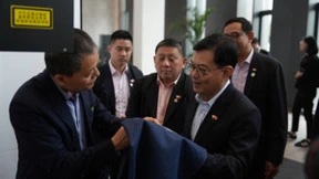 新加坡副总理王瑞杰到访大族激光，共谋“智造”新发展