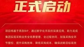 中国民营企业500强龙成集团签约用友