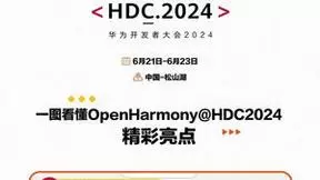OpenHarmony将携统一生态成果亮相华为开发者大会2024