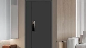 行业首款平嵌级艺术门锁！卡萨帝发布智能门锁X80