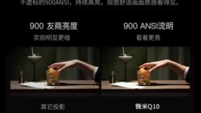 微米Q10系列投影仪：全封闭光机，定义智能投影新标准