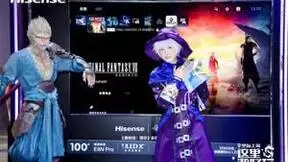 海信电视火爆ChinaJoy，天命人争相体验黑神话定制电视