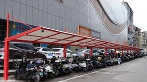 人民出行建设电动自行车充电站，解决小区内充电乱象