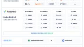 青云科技RadonDB DMP 全新领航，为企业级“云原生 + AI”数据引擎增智提效