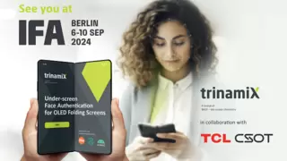 24年柏林国际电消展IFA：创迈思携手TCL华星联合展示高端折叠屏的安全人脸认证