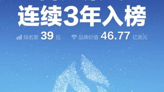 科大讯飞上榜2024凯度BrandZ最具价值中国品牌百强榜第39名