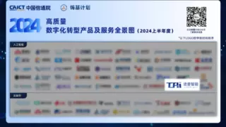 途普智能入选信通院《2024高质量数字化转型产品及服务全景图》