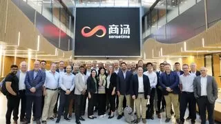 百年投资管理公司OMAI组团到访商汤科技，点赞「日日新」
