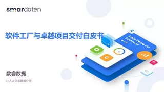 走出软件作坊，数睿数据打造智能软件工厂，提高软件生产力