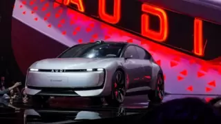 奥迪与上汽联合发布豪华电动品牌AUDI：专为中国市场设计，没有四环标