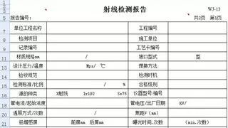 勤哲Excel服务器自动生成企业无损检测信息管理系统