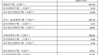 中国电信10月净增5G用户247万户 累计达3.48亿户