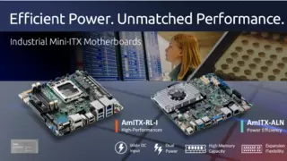 凌华智能推出AmITX Mini-ITX 主板，助力边缘人工智能和物联网创新