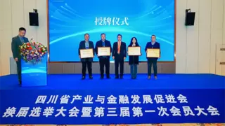 潘敏当选四川省产业与金融发展促进会第三届理事会会长