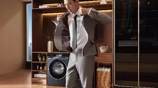 解锁年会战袍护理新体验，西门子星空岩洗烘套装为重要时刻保驾护航