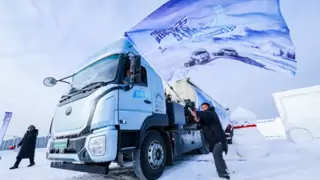 平均每公里电耗1.58度！全国首个600度电牵引车极寒续航成绩来了