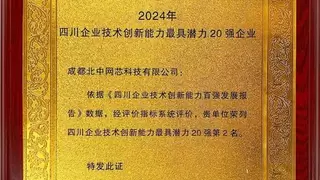 左江科技旗下北中网芯技术创新能力突出 年底获评多项荣誉