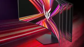 LG发布2025年的游戏显示器阵容，一款可弯曲的5K2K OLED显示器