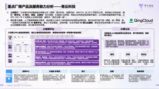 青云科技作为重点厂商入选甲子光年《中国 AI 算力行业发展报告》